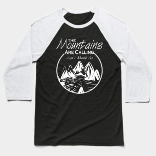 hiking Baseball T-Shirt